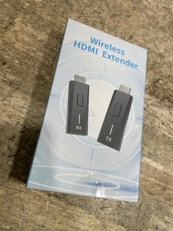 Photo 1 of 2026 Upgraded Wireless HDMI Transmitter and Receiver 328FT/100M, 4k Decode 1080P Output, Plug & Play Portable 2.4g/5g, Wireless Hdmi Extender Kit to Monitor from Laptop/PC/Projector/TV Box