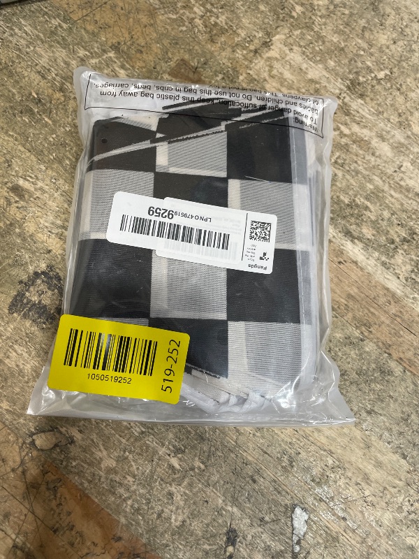 Photo 1 of 10 Meters Checkered Pennant Banner Racing Flag Party Flag Banner Accessory for Race Theme Birthday Party Decoration