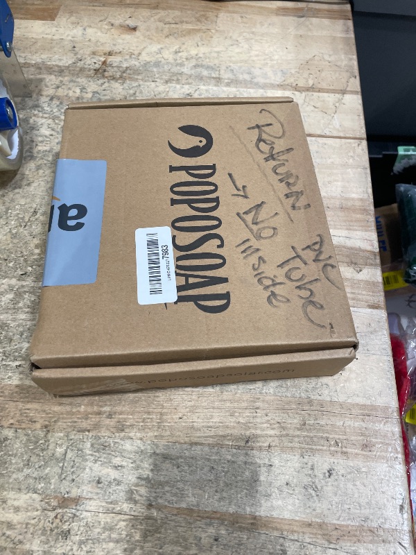 Photo 1 of *MISSING PVC PIPE* POPOSOAP Solar Bird Bath Fountain Pump, 6W Outdoor Solar Water Fountain Pump for Bird Bath with 4ft Tubing & 5 Nozzles, DIY Solar Powered Water Pump for Garden, Ponds, Pool and Fish Tank