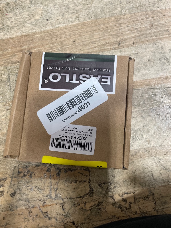 Photo 1 of (25 pcs) M6-1.0 x 25mm Button Head Torx Drive Machine Screws, Stainless Steel 304 (18-8) Security Screws, Anti-Theft Tamper Proof, Black Coated, T30 Drive Bit Included