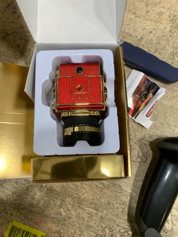 Photo 1 of **NON FUNCTIONAL** Vintage Digital Camera, 64MP 2.7K Retro Point and Shoot Camera with Autofocus, 2" IPS Waist-Level Screen & 16GB TF Card, 16X Zoom Compact Photography Camera for Beginners Kids Teens, Butterfly Door