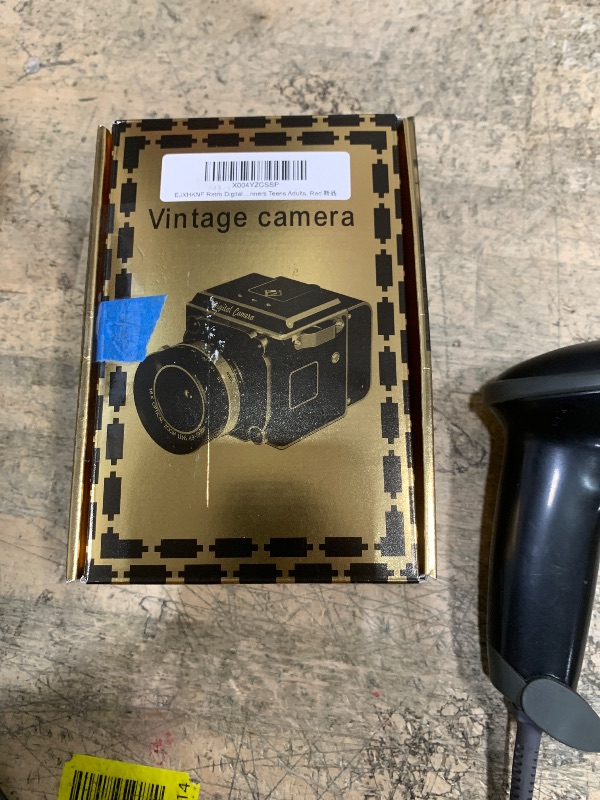 Photo 1 of **NON FUNCTIONAL** Vintage Digital Camera, 64MP 2.7K Retro Point and Shoot Camera with Autofocus, 2" IPS Waist-Level Screen & 16GB TF Card, 16X Zoom Compact Photography Camera for Beginners Kids Teens, Butterfly Door