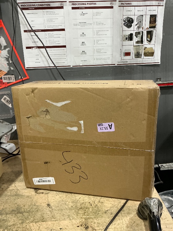 Photo 1 of ?Upgraded?Dimmable Gold Floor Lamps for Living Room, 11W LED Bulb Included, Modern Standing Lamp with Marble Base, Tall Pole Light with White Linen Shade for Bedroom Reading Office Corner Nursery