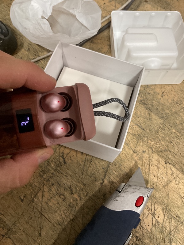 Photo 1 of 2026 Sleep Earbuds Bluetooth 6.0 in Ear, Small Earplugs for Side Sleepers, 48H Playtime Sleep Earphones with Sleep Mode, Personal Alarm, Mini Sleep Headphones with Sleep Monitor and APP, Rose Gold