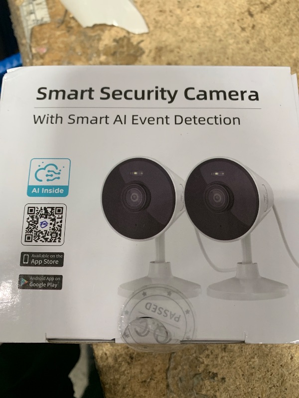 Photo 1 of [5G & 2.4G] Indoor/Outdoor Security Camera for Home, Baby/Elder/Dog/Pet Camera with Phone App, Wi-Fi Camera w/Spotlight, Color Night Vision, 2-Way Audio, 24/7, SD/Cloud Storage, Work w/Alexa, 2Pack