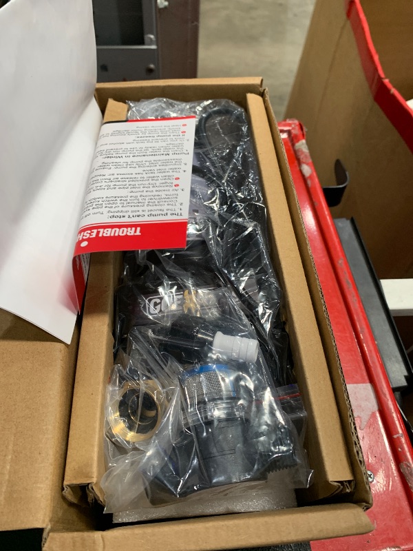 Photo 1 of [Upgraded Version] 110V AC Fresh Water Pump, 6GPM 70 PSI Self-Priming Diaphragm Water Pump with Power Plug, Pressure Switch, Brass Connector and Strainer, for Kitchen Bathroom Garden Hose