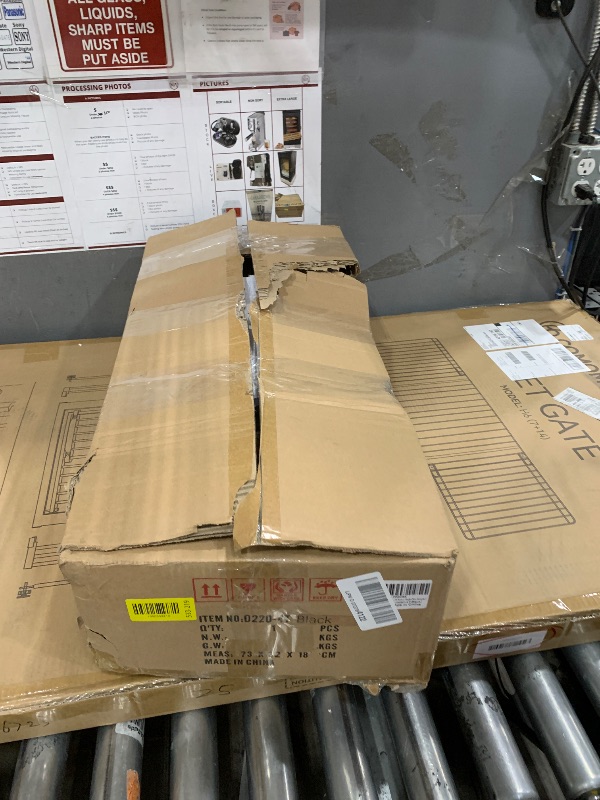 Photo 1 of ***MISSING PARTS***
BrkNit 4 Light Modern Bathroom Light Fixtures Over Mirror, Black Vanity Lights for Bathroom Wall Sconces with Milky White Glass Shades, E26 Socket (Bulbs Not Included)