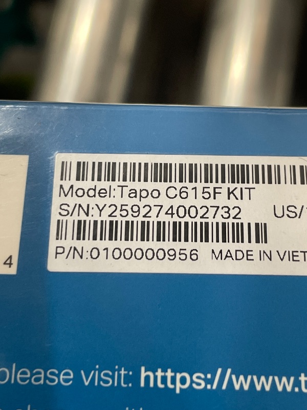 Photo 1 of *FACTORY SEALED* Tapo 2K Outdoor Pan/Tilt Wireless Floodlight Security Camera - Battery Power with Solar, 360º AI Motion Tracking, Person/Vehicle Detection, Subscription-Free Local Storage or Optional Cloud, C615F KIT
