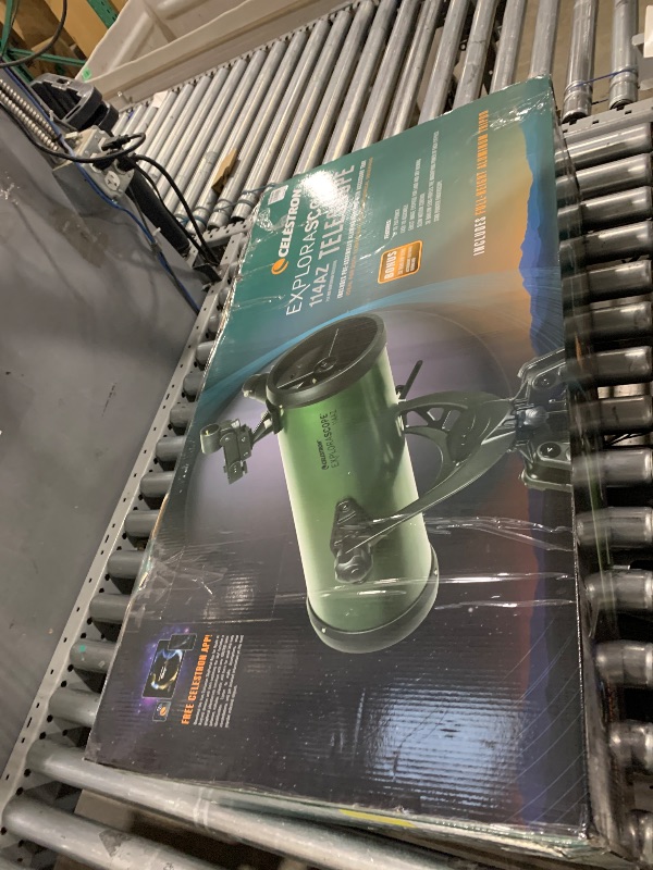 Photo 1 of ITEM IS MISSING PARTS, UNSURE WHAT PARTS ARE MISSING --------------Celestron ExploraScope 22103 114AZ Reflector Telescope