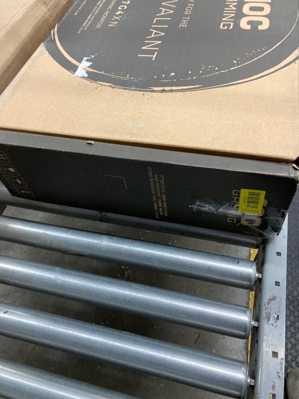 Photo 1 of **NON RETURNABLE**
**NON REFUNDABLE**
**BROKEN SCREEN**
**NON FUNCTIONAL**


AOC Q27G4XN 27" Gaming Monitor, 2K QHD 2560x1440, 180Hz 1ms, Adaptive-Sync, Height Adjustable, 2X HDMI 2.0, 1x Display Port, Xbox/PS5/Switch Ready, 3-Year Zero-Bright-dot