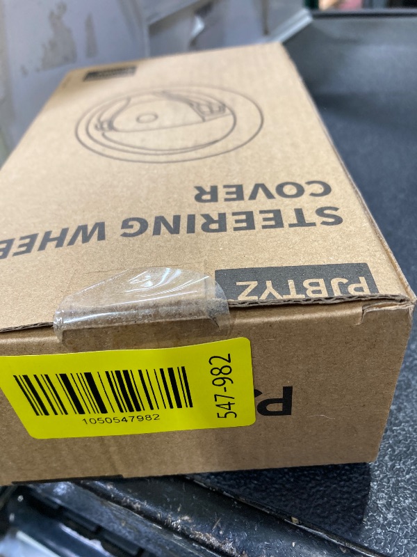 Photo 1 of ?2025 Model? Breathable Soft Leather Car Steering Wheel Cover for Men Women, Non-Slip, Comfortable,Universal 15 inches Steering Wheels, Black