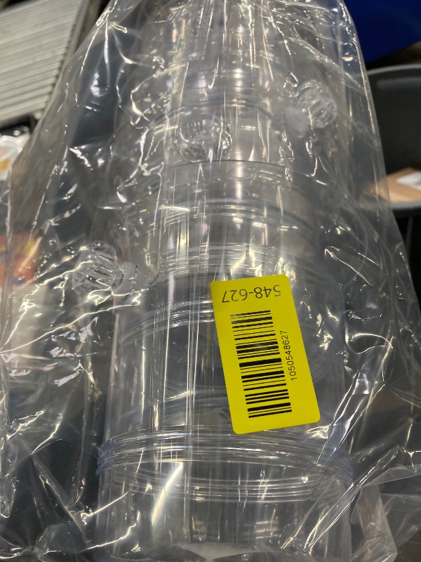 Photo 1 of ++5 pcs +++Crystal Clear Plastic Ice Bucket - Reusable Ice Container & Beverage Cooler, Perfect Bar Accessory for Parties, Themed Events, Picnics & Everyday Home Use