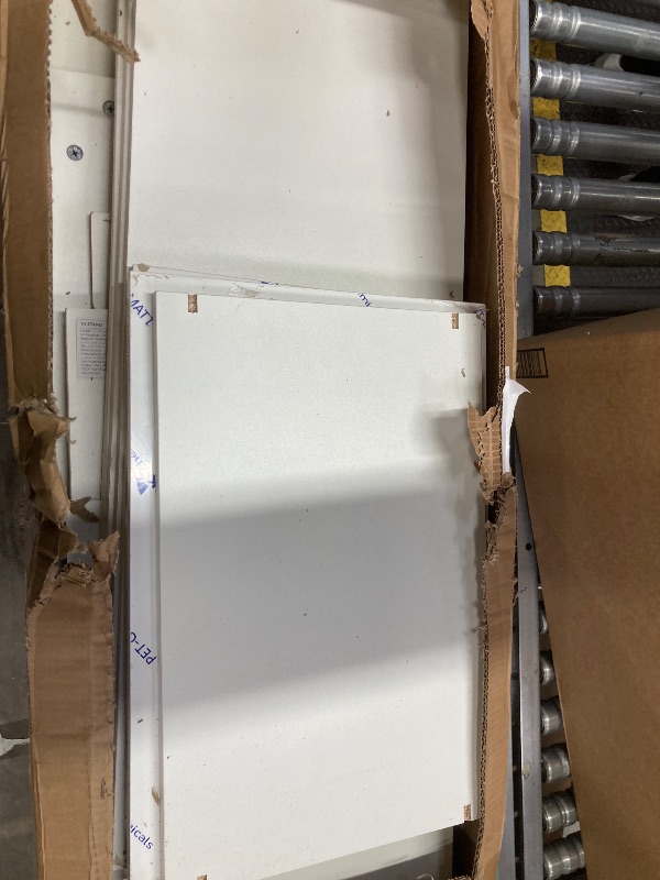 View 2 of **PARTS ONLY***OneBlis 80" Entertainment Center & TV Stand, Modern Media Console with Storage Cabinet, Fits TVs up to 90", Living Room Furniture, 36" Electric Fireplace (All White)