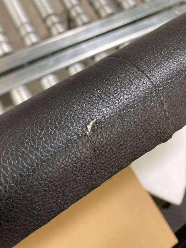 Photo 1 of ***DAMAGE -SELLING AS IS -SEE ALL PHOTOS*** MICHYUGM Piano Bench with Padded Cushion and Music Book Storage Compartment, Duet Wooden Seat, 13.7 x 29.5 x 20 inches, Load 440lb Black