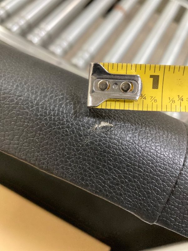 Photo 1 of ***DAMAGE -SELLING AS IS -SEE ALL PHOTOS*** MICHYUGM Piano Bench with Padded Cushion and Music Book Storage Compartment, Duet Wooden Seat, 13.7 x 29.5 x 20 inches, Load 440lb Black