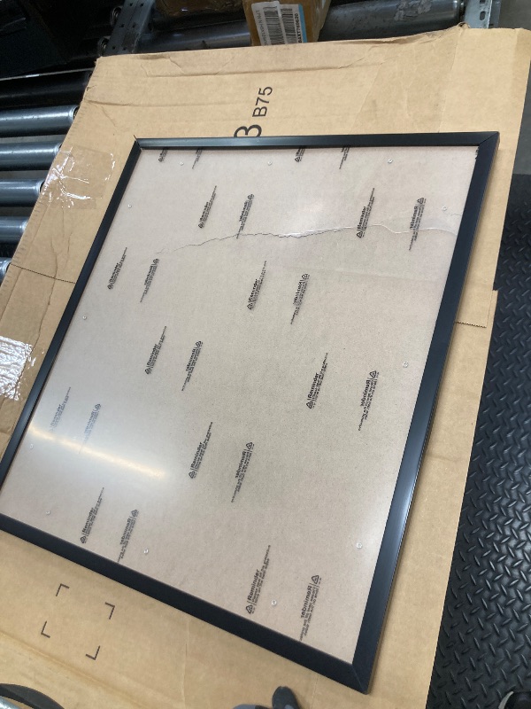 Photo 1 of *Size unknown* *Minor damage* Picture Frame, Black