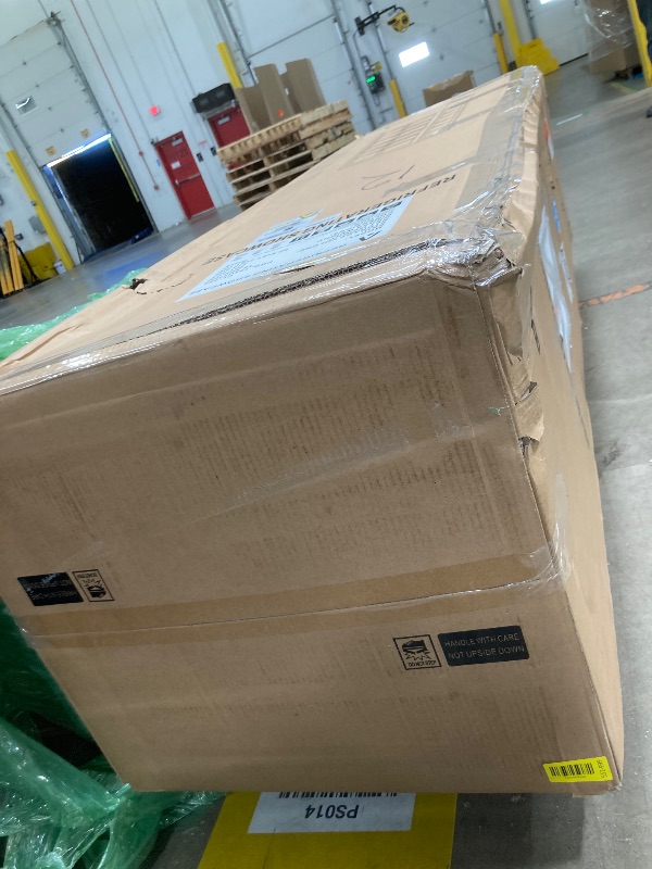 Photo 1 of *Bottom no closed/Couldn't tape* IDEALHOUSE Countertop Refrigerator, 10.5 Cu.Ft. Pastry Display Case for Bakery with LED, Frost-Free, Sliding Door, Commercial Fridge Display Case for Cafe and Restaurant, 5-Tier Design, Black