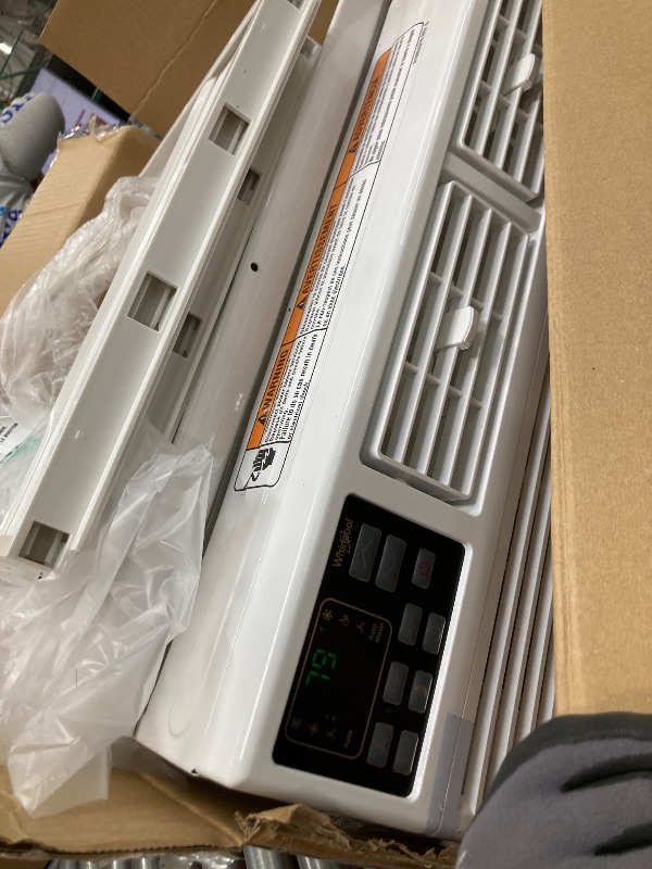Photo 1 of *Dirty* LG 5000 BTU Window Air Conditioner with Remote, Easy Mechanical Control Ultra-Quiet Compact-size Cools 150 Sq.Ft. for Small Room, Washable Filter AC Unit Easy Installation White LW5025R