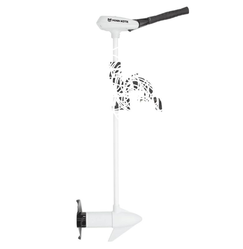 Photo 1 of *Missing boat attachment* Minn Kota Riptide Transom-Mount Electric Trolling Motor with Tilt/Extend Tiller, Digital Maximizer – 80 Lb. Thrust, 42 in. Shaft, Saltwater