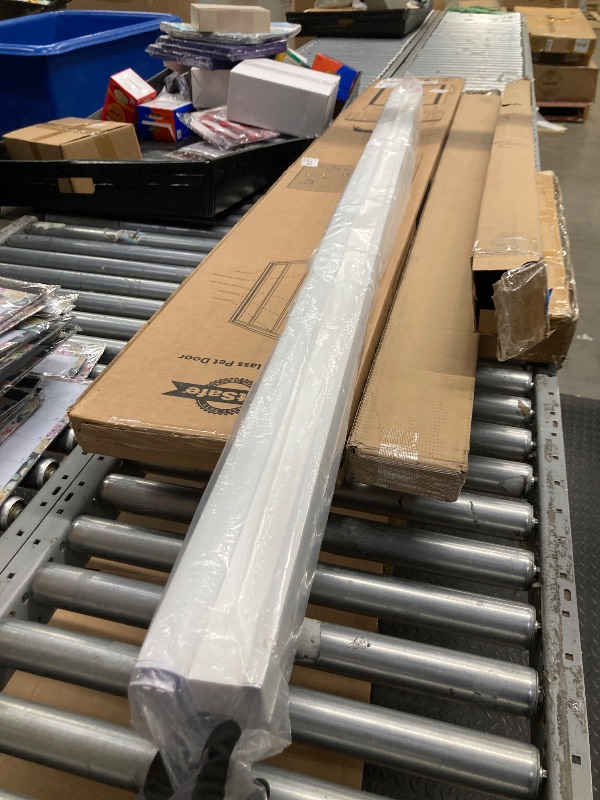 Photo 1 of *Hardware missing* Joydeco No Tools No Drill Cordless Cellular Shades, Light Filtering Honeycomb Blinds for Indoor Windows, Thermal Insulating & Noise Reducing (White, 74" W x 96" H)