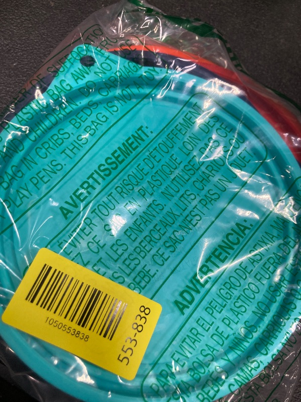 Photo 1 of *Dirty* Sophico 4 Cup Round Silicone Storage Cover Lids Replacement for Anchor Hocking and Pyrex 7201-PC Glass Bowls (Container not Included) (Mix) 4 Pack