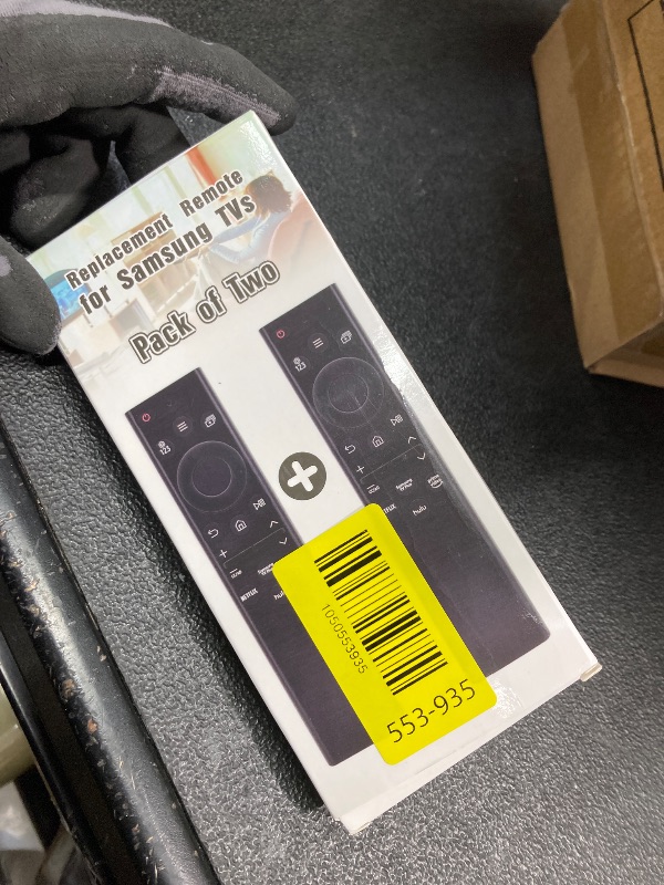 Photo 1 of (Pack of 2) Remote Control for All Samsung Smart TVs. Replacement for All 2016-2025 Samsung TV Remotes. No Voice Control. 1-Year Full Warranty.