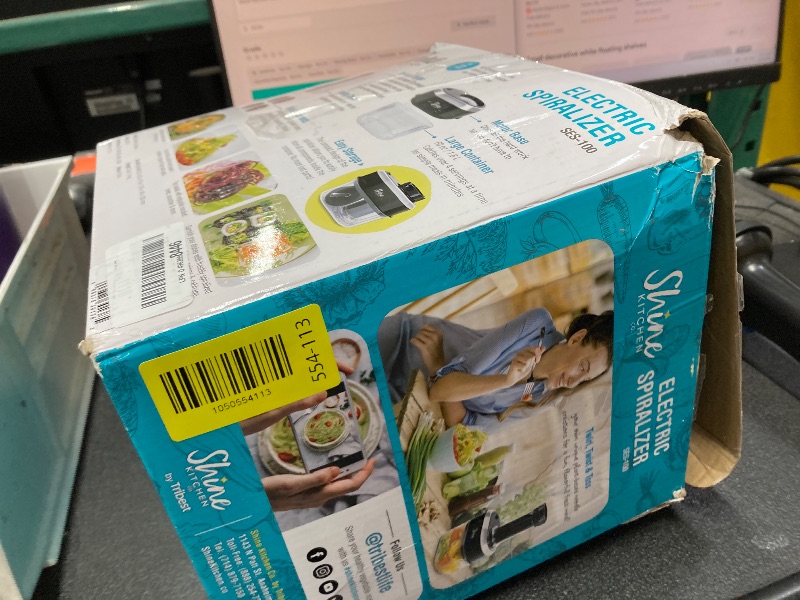 Photo 1 of *DIRTY* Shine Kitchen Co. SES-100 Electric Vegetable Spiralizer