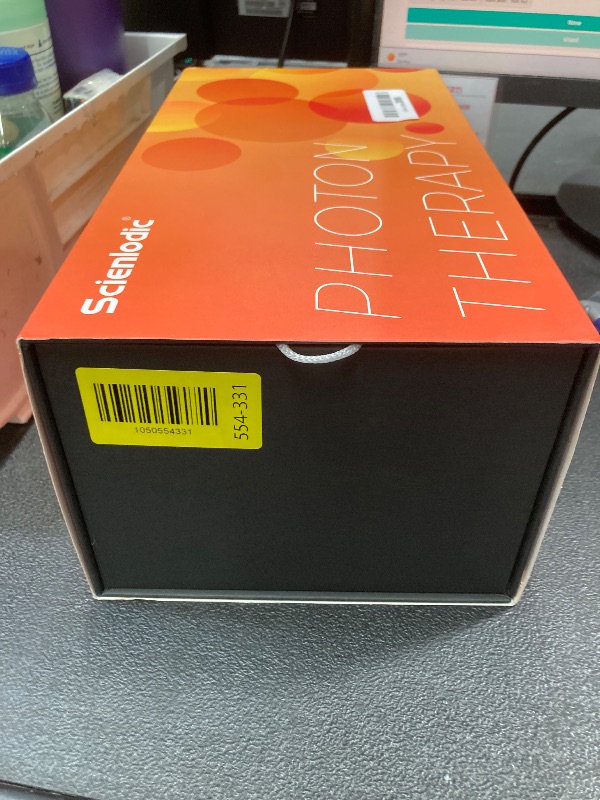 Photo 1 of ***CHARGER MISSING***Scienlodic Rechargeable Red Light Therapy for Feet - Red and Blue Light Therapy Device at Home - 460nm & 660nm & 850nm with Pulse Mode for Feet Healthy- 2pcs***CHARGER MISSING***