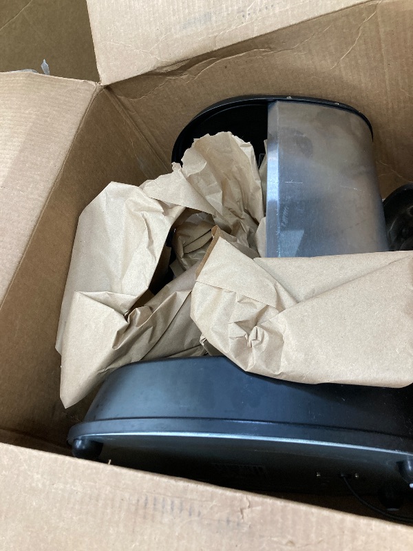 Photo 1 of ***MISSING PIECES -SELLING AS PARTS ONLY*** NutriChef Vertical Rotating Shawarma Oven - Rotisserie, Shawarma, & Kebab Machine - Stain-Resistant, Energy-Efficient - Heat-Resistant Door - Includes Kebab Rack with 7 Skewers - Stainless Steel