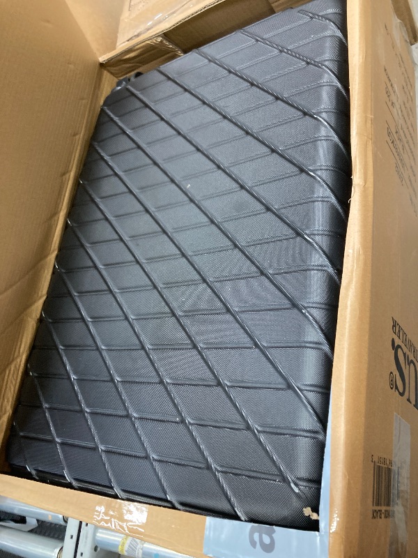 Photo 1 of ***DAMAGE -SELLING AS IS *** U.S. Traveler Boren Polycarbonate Hardside Rugged Travel Suitcase Luggage with 8 Spinner Wheels, Aluminum Handle, Black, Checked-Large 30-Inch