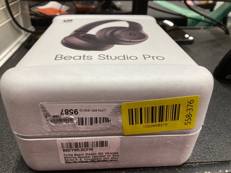 Photo 1 of ***FACTORY SEALED*NO RETURNS*NO REFUNDS IF SEAL HAS BEEN OPENED/ALTERED***
Beats Studio Pro - Premium Wireless Over-Ear Headphones- Up to 40-Hour Battery Life, Active Noise Cancelling, USB-C Lossless Audio, Apple & Android Compatible - Deep Brown***FACTOR