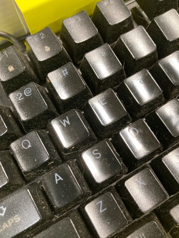 Photo 1 of ***USED -SELLING AS IS *** CORSAIR K70 CORE RGB Mechanical Wired Gaming Keyboard with Palmrest – Pre-Lubed MLX Red Linear Switches, SOCD, ABS Double-Shot Keycaps, Sound Dampening, Media Control Dial, QWERTY NA – Black