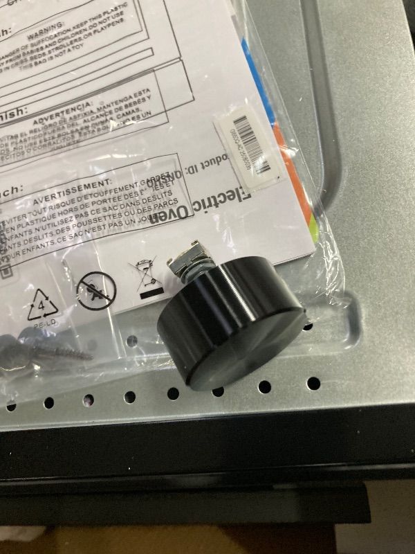 Photo 1 of ***DAMAGE -SMALL SIDE BACK DENT, 24 Inch Electric Single Wall Oven, 2.5 Cu.ft Built-in Convection System with 8 Cooking Functions in Stainless Steel, Touch Control