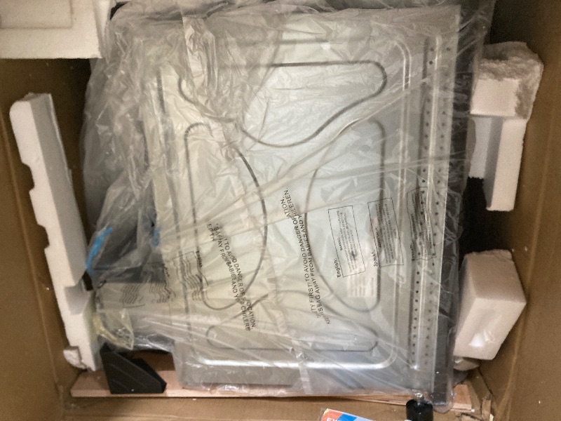 Photo 1 of ***DAMAGE -SMALL SIDE BACK DENT, 24 Inch Electric Single Wall Oven, 2.5 Cu.ft Built-in Convection System with 8 Cooking Functions in Stainless Steel, Touch Control