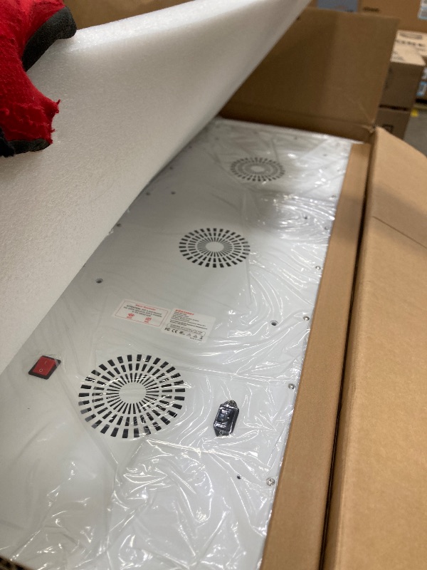 Photo 1 of **DAMAGE ON CORNER**BONTANNY Red Light Therapy Full Body Panel, 480/630/660/810/830/850/1060nm 7 Wavelengths Blue Red Near Infrared Light Device with 300 Dual Chip Clinical Grade LEDs, Remote Control, Timer, BO-1500