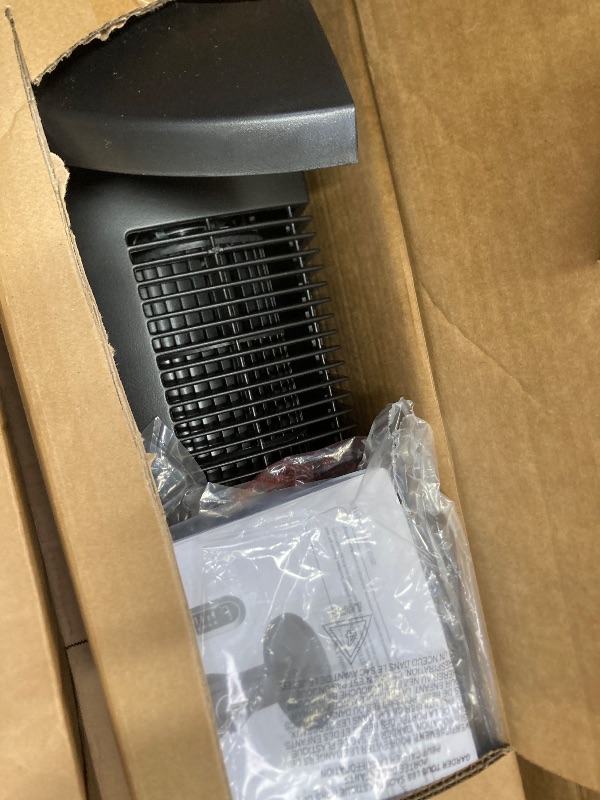Photo 1 of **MISSING REMOTE***Lasko Oscillating Tower Fan with Remote Control, 3 Quiet Speeds, Timer for Bedroom, Kitchen, Office Use, Black, 36" 2511