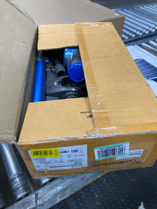 Photo 1 of ***MISSING PIECES -SELLING AS PARTS ONLY*** Cordless Vacuum Cleaner, 33Kpa/400W Stick Vacuum Cleaners with 45Min Detachable Battery, 6-in-1 Lightweight Cordless Stick Vacuum Cleaner for Home Hardwood Floor Pet Hair Carpet  ***USED, DUST/DIRT RESIDUE, SCUF