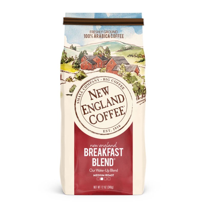 Photo 1 of **BB 1/23/2027***New England Coffee, Breakfast Blend Medium Roast Ground, 12 Oz