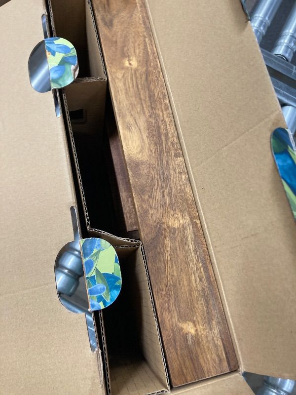 Photo 1 of ***DAMAGE -SILVERWARE NOT INCLUDED*** Bloomhouse - Two Time Oprah's Favorite Things Winner  Acacia Wood Caddy -