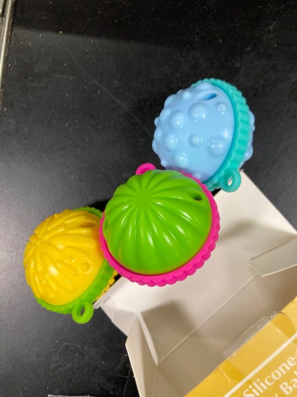 Photo 1 of ***MISSING 3 -SELLING AS IS*** Fidget Toys for Adults Kids, 3PCS Textured Sensory Ball Toys for Stress Anxiety Autistic ADHD, Calm Down Travel Airplane Essentials Students Prizes Toys, Stuffers Gifts for Teen Boys Girls