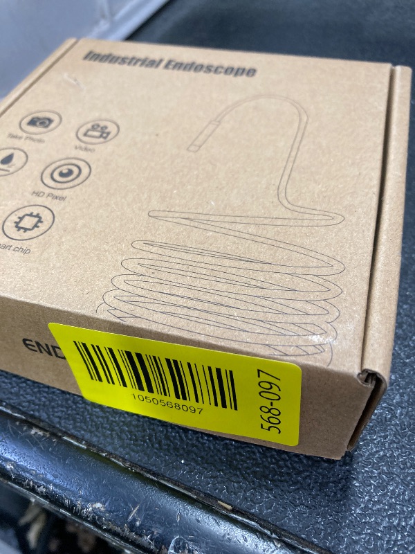 Photo 1 of [Dual-Lens] Endoscope Camera with Light, 1920P HD Borescope with 8+1 Adjustable LED Lights, IP67 Waterproof 16.5FT Semi-Rigid Snake Cord Inspection Camera for iPhone, iPad and Android Phone (Type C)