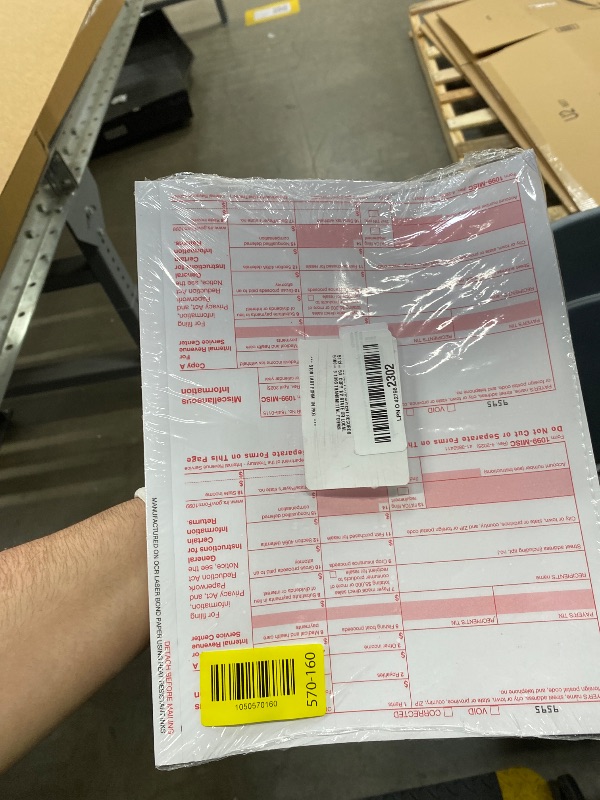 Photo 1 of 1099 MISC Forms 2025 Laser Tax Forms 4 Part Kit for 25 Individuals - Designed for QuickBooks and Accounting Software 1099 Misc 2025
