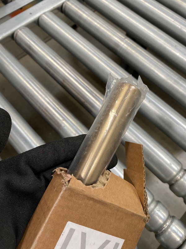 Photo 1 of ***HARDWARE NOT INCLUDED*** Ivilon Window Curtain Rod End Cap - 1 inch Pole. 120 to 240 Inch. Warm Gold