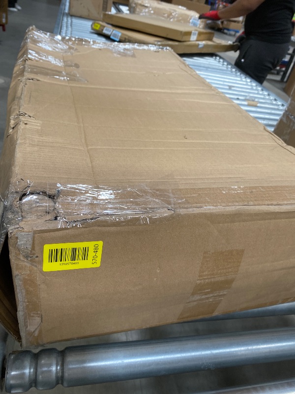 Photo 1 of **MISSING PARTS**Simple Deluxe Heavy Duty 5-Shelf Storage Shelves, 1750Lb Loading Capacity, 35.43" W x 17.72" D x 70.87" H Adjustable Shelving Unit with Wheels, Chrome