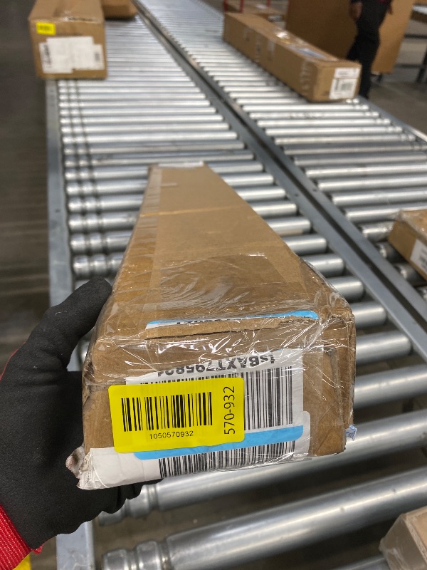 Photo 1 of  Cordless Roman Shade -Gray