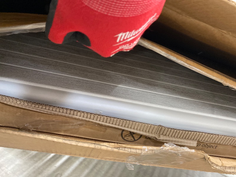 Photo 1 of **PARTIAL SET/BOX 2 OF 2 ONLY**YITAHOME 230 Gallon Outdoor Storage Deck Box, Weather-Resistant Resin, Versatile for Patio Furnishings, Outdoor Cushions, Garden Tools, and Sports/Pool Gear, WHITE