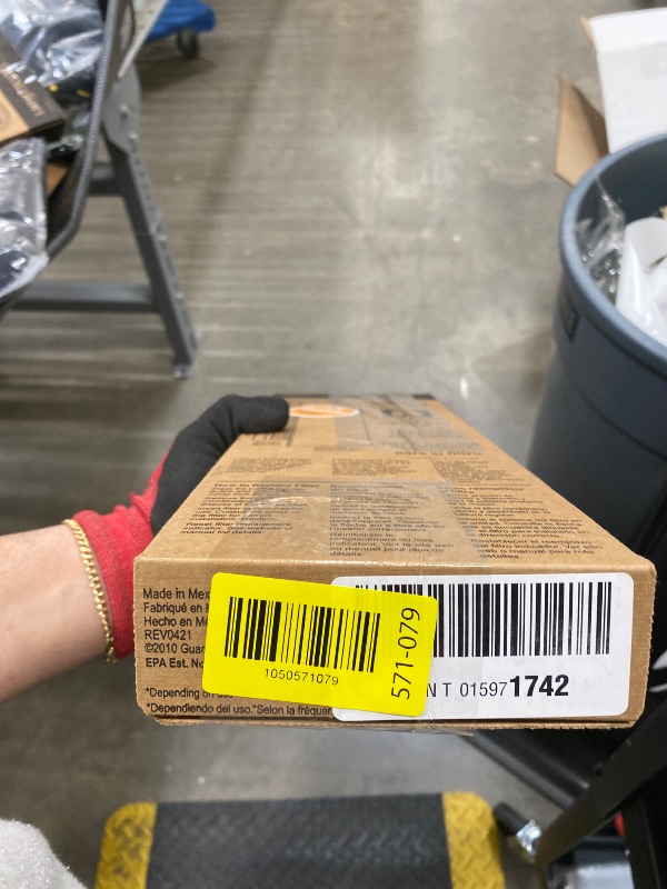 Photo 1 of ****JUST ONE PACK***GermGuardian Filter B HEPA Pure Genuine Air Purifier Filter, Removes 99.97% of Pollutants, Wildfire Smoke, Odors, for AC4825, AC4300, AC4850, AC4880, AC4900, CDAP4500, AP2200, Black/Yellow, FLT4825