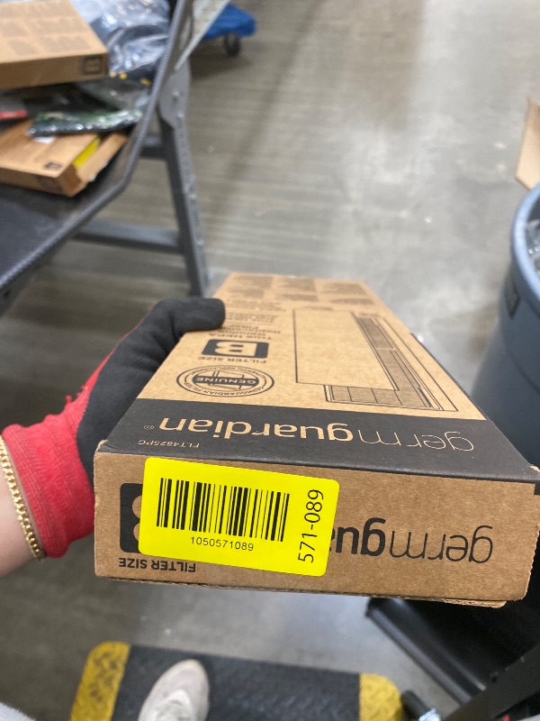 Photo 1 of ****JUST ONE PACK***GermGuardian Filter B HEPA Pure Genuine Air Purifier Filter, Removes 99.97% of Pollutants, Wildfire Smoke, Odors, for AC4825, AC4300, AC4850, AC4880, AC4900, CDAP4500, AP2200, Black/Yellow, FLT4825