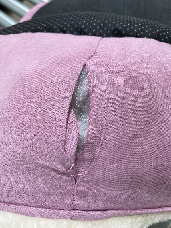 Photo 1 of ***DAMAGE -SIDE SEAM OPEN -SELLING AS IS *** Love's cabin Donut Pet Bed, 25in, Burlwood, for Small Dogs & Cats, Soft Durable Fabric, Anti-Slip, Water-Resistant, Washable