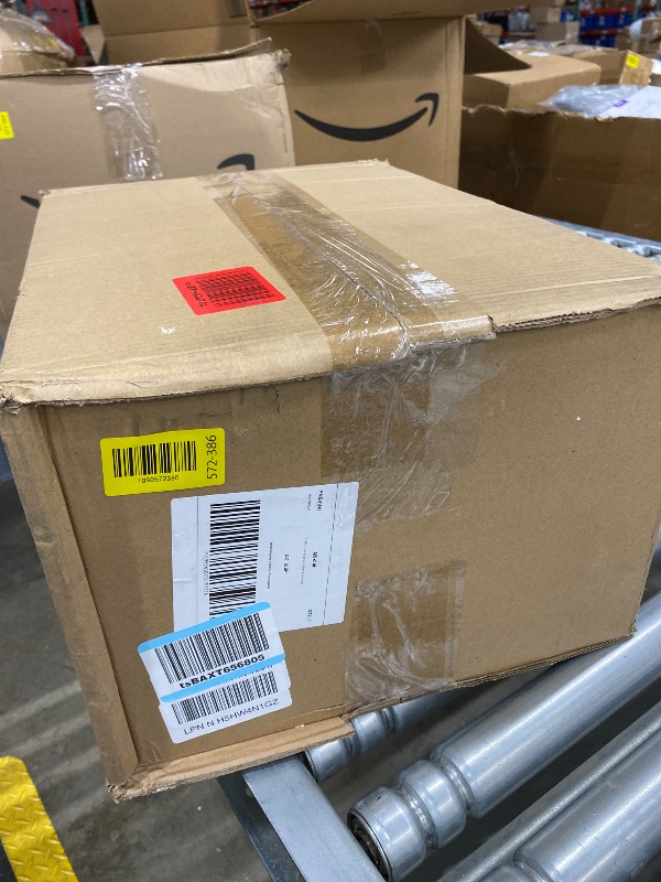 View 3 of ****ONLY 2PC*broken corners***MaxGear Acrylic Brochure Holder 8.5 x 11 inch, Tier Clear Literature Organizer Magazine Stand Display with Removable Divider for 4 x 9 inch Brochures, Pamphlet, Wall Mount or Countertop, 4 Pack***broken corners***